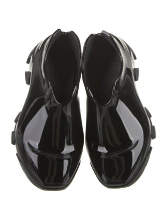 Givenchy Patent Leather Wedge Sneakers