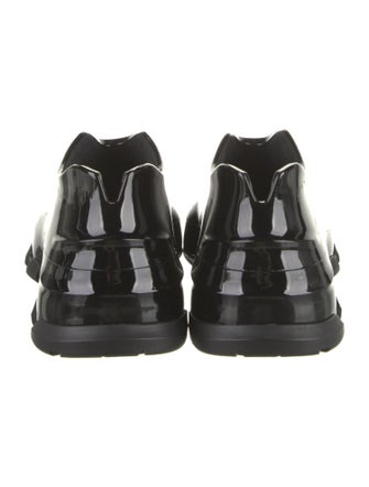 Givenchy Patent Leather Wedge Sneakers