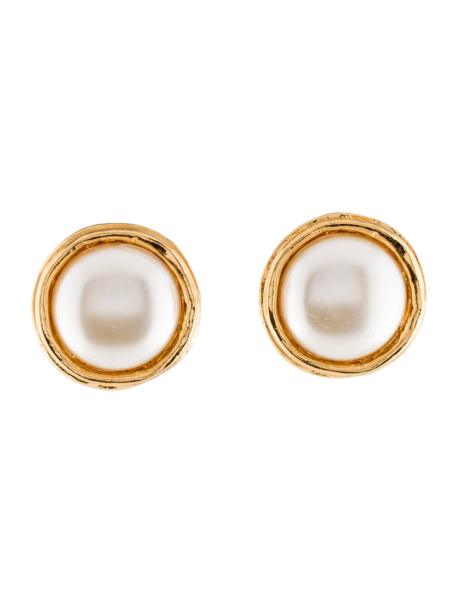 Givenchy Faux Pearl Clip-On Earrings