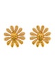 Givenchy Flower Clip-On Earrings