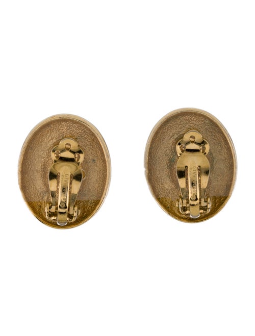 Givenchy Crystal Clip-On Earrings