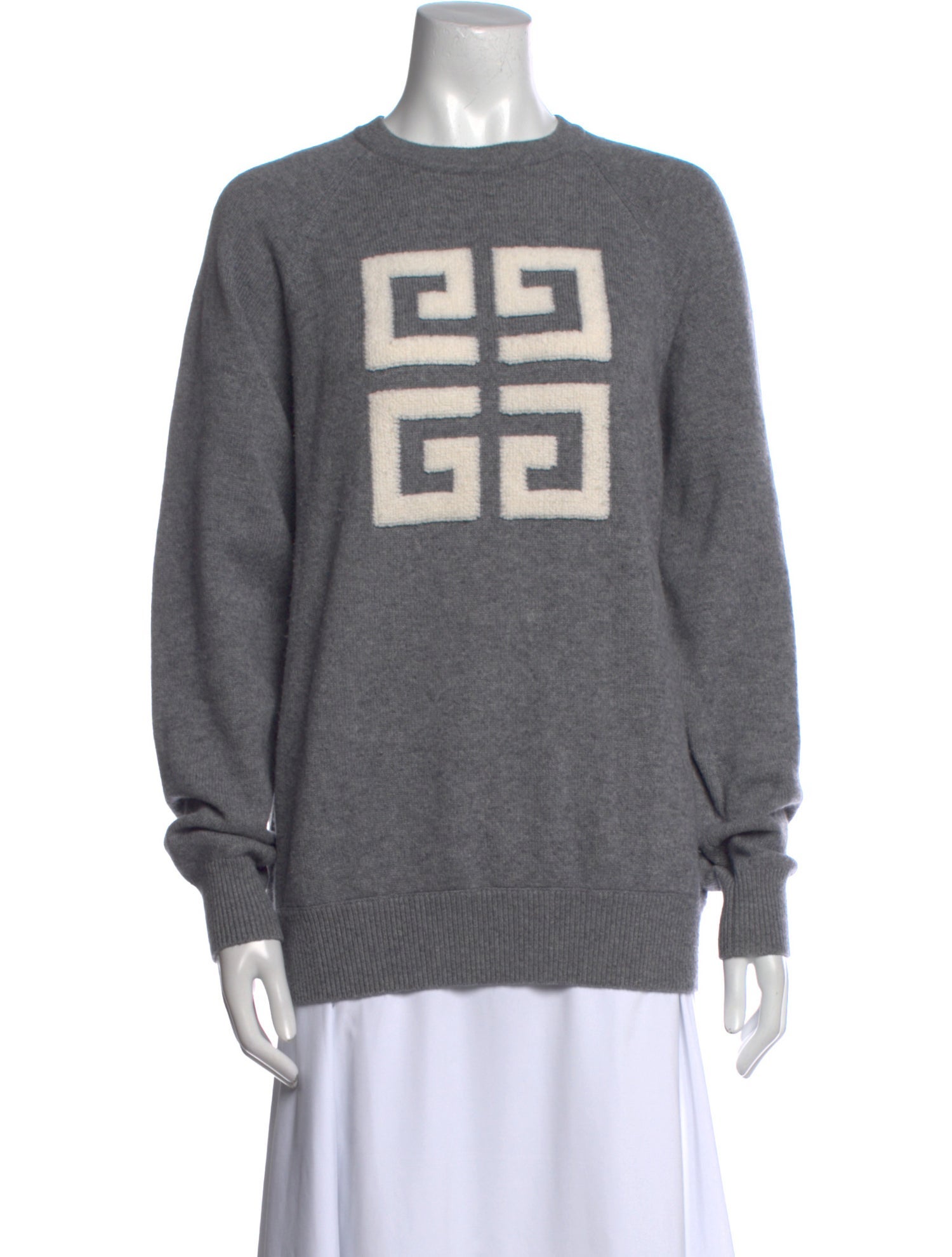 Givenchy Cashmere Graphic Print Sweater