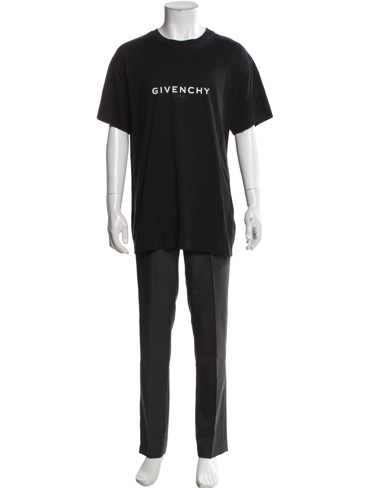Givenchy Graphic Print Crew Neck T-Shirt