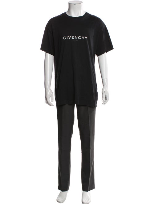 Givenchy Graphic Print Crew Neck T-Shirt
