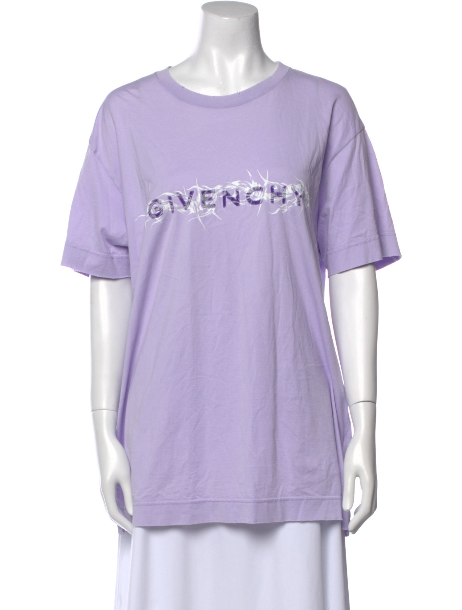 Givenchy Graphic Print Crew Neck T-Shirt