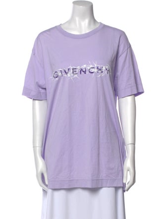 Givenchy Graphic Print Crew Neck T-Shirt