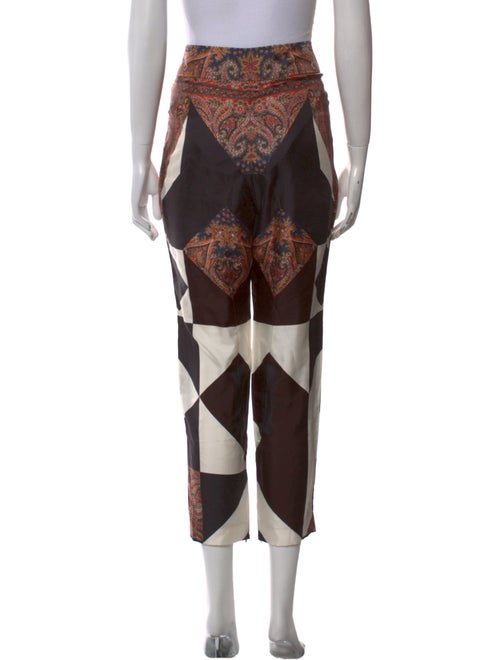 Givenchy Silk Straight Leg Pants