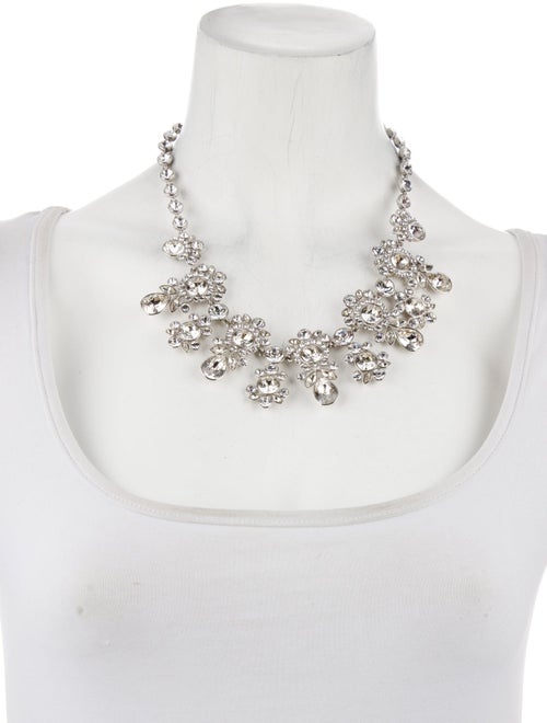 Givenchy Crystal Collar Chain Necklace