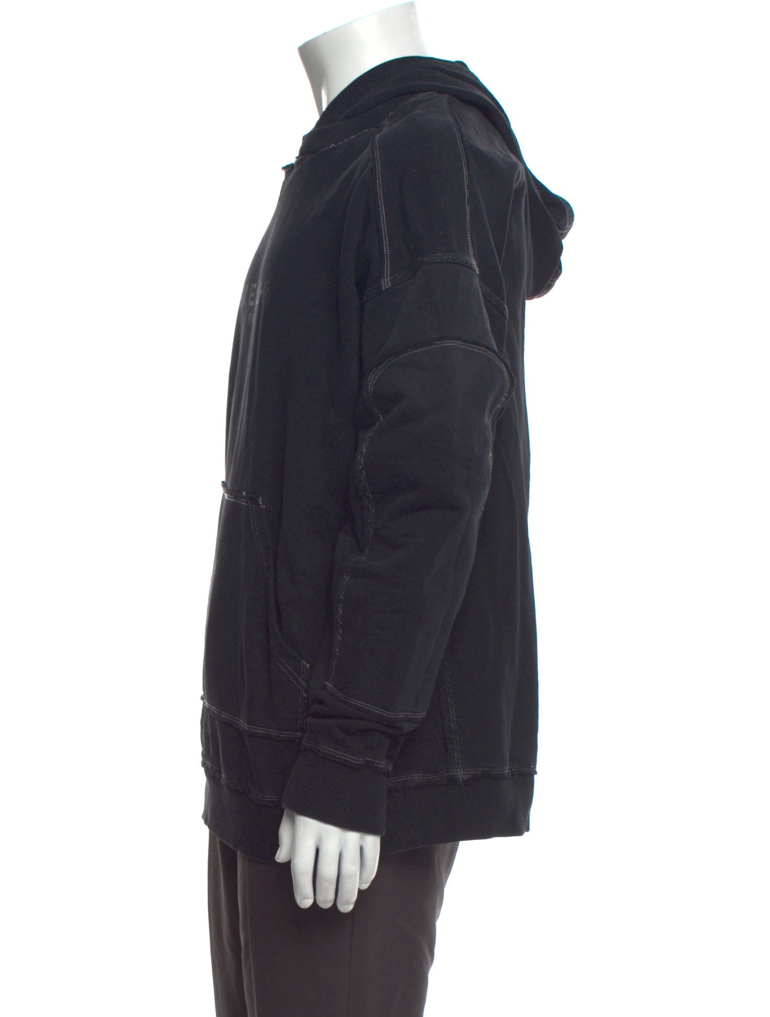 Givenchy Graphic Print Crew Neck Hoodie