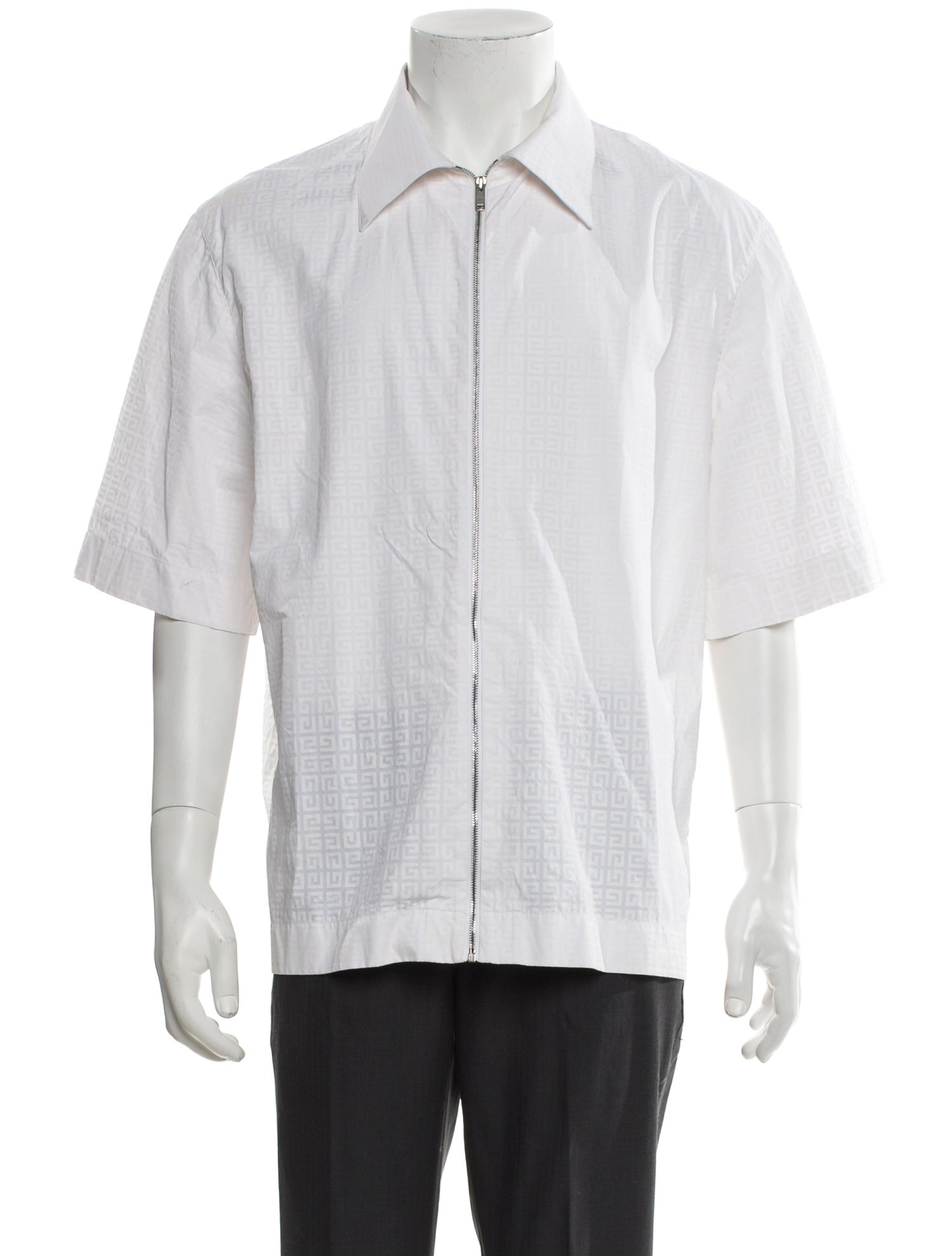Givenchy Striped Short Sleeve Shirt