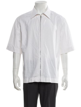 Givenchy Striped Short Sleeve Shirt