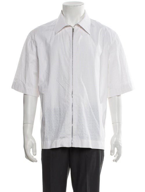 Givenchy Striped Short Sleeve Shirt