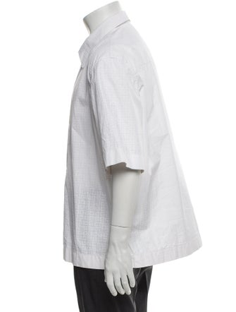 Givenchy Striped Short Sleeve Shirt