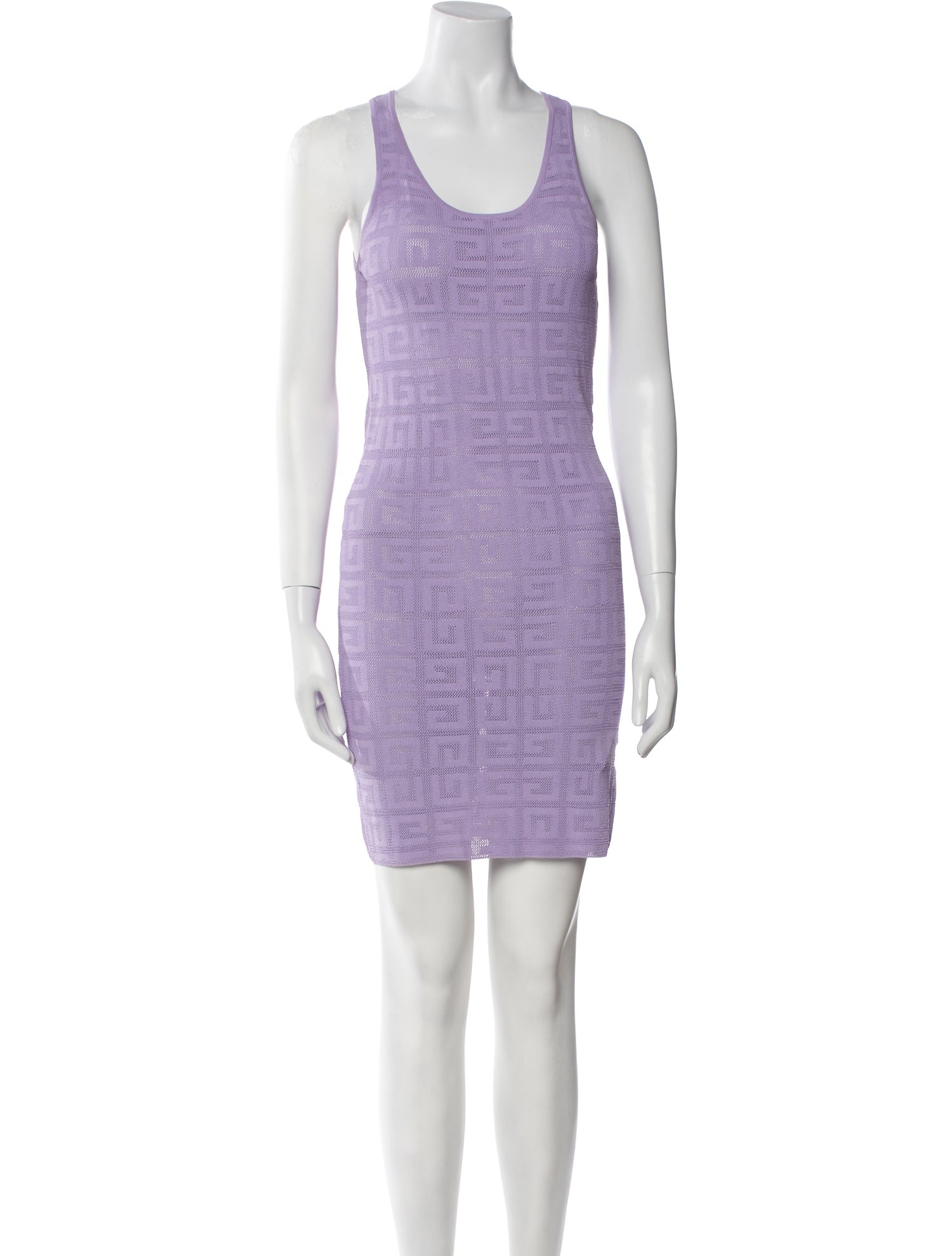 Givenchy Scoop Neck Mini Dress