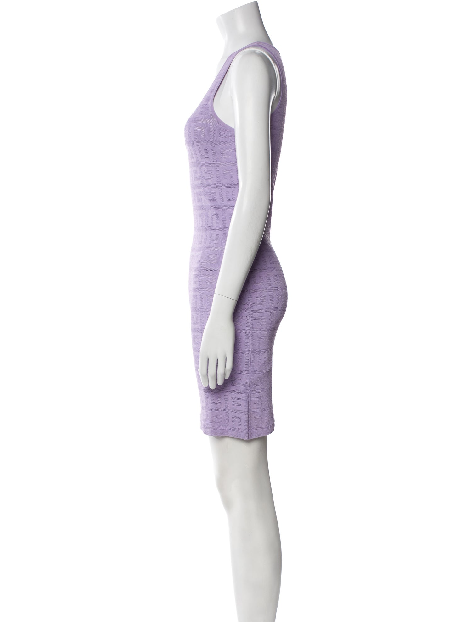 Givenchy Scoop Neck Mini Dress