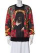Givenchy Floral Print Crew Neck Sweatshirt