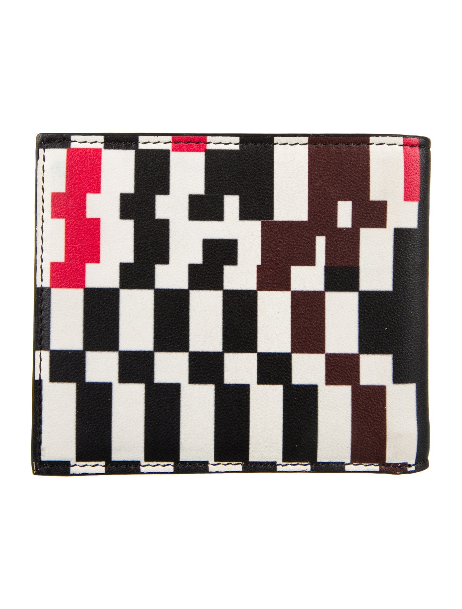 Givenchy Leather Printed Bifold Wallet