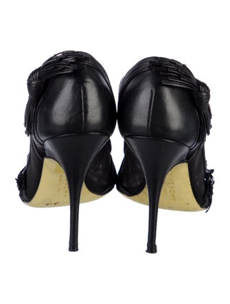 Givenchy Leather Slingback Sandals