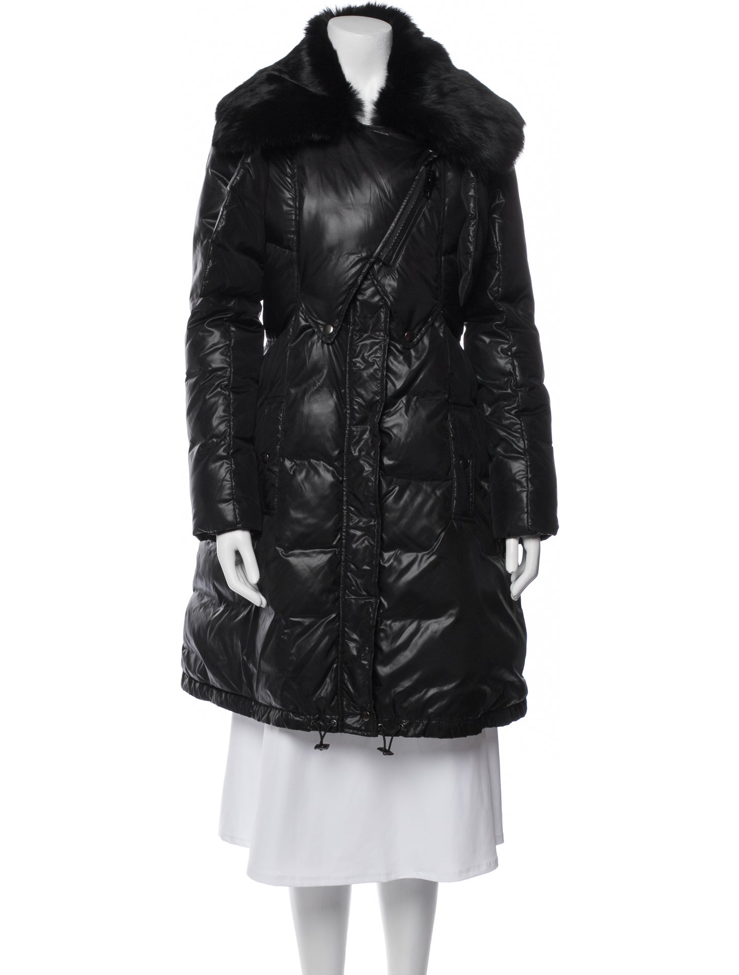 Givenchy Nylon Printed Down Coat