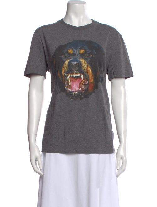 Givenchy Graphic Print Crew Neck T-Shirt