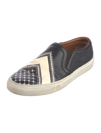 Givenchy Leather Printed Sneakers