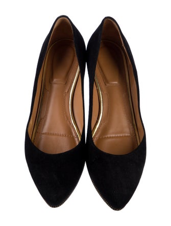 Givenchy Suede Studded Accents Ballet Flats