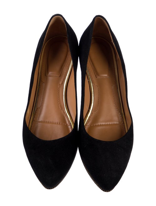 Givenchy Suede Studded Accents Ballet Flats