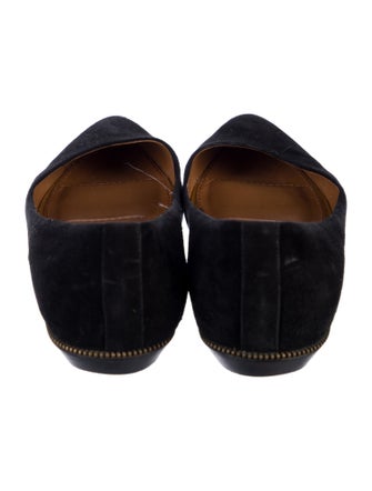 Givenchy Suede Studded Accents Ballet Flats