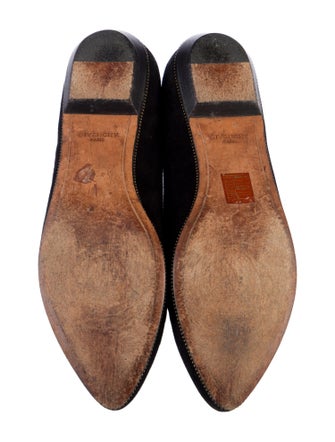 Givenchy Suede Studded Accents Ballet Flats