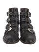 Givenchy Leather Studded Accents Combat Boots