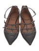 Givenchy Leather Studded Accents Flats
