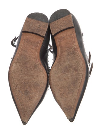 Givenchy Leather Studded Accents Flats