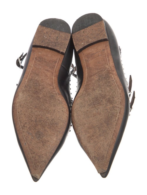 Givenchy Leather Studded Accents Flats