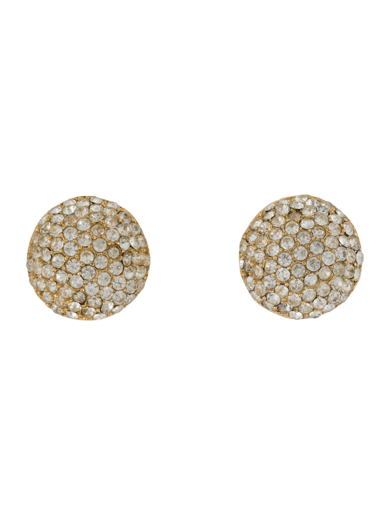 Givenchy Crystal Clip-On Earrings