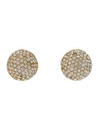 Givenchy Crystal Clip-On Earrings