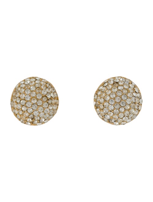 Givenchy Crystal Clip-On Earrings