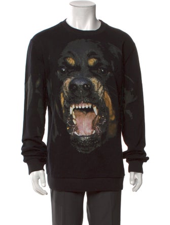 Givenchy Graphic Print Crew Neck Sweatshirt