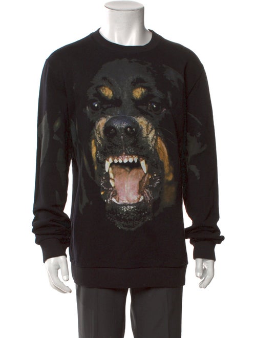 Givenchy Graphic Print Crew Neck Sweatshirt