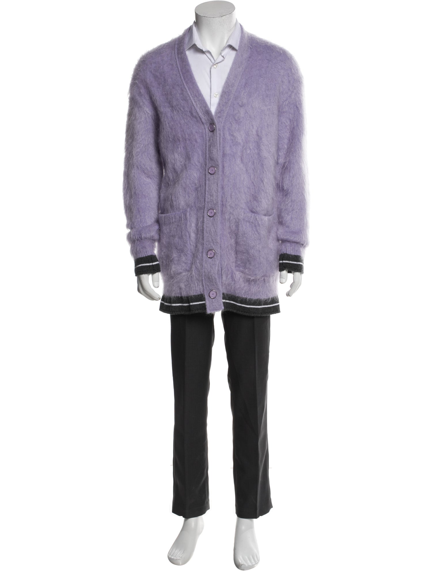 Givenchy V-Neck Long Sleeve Cardigan