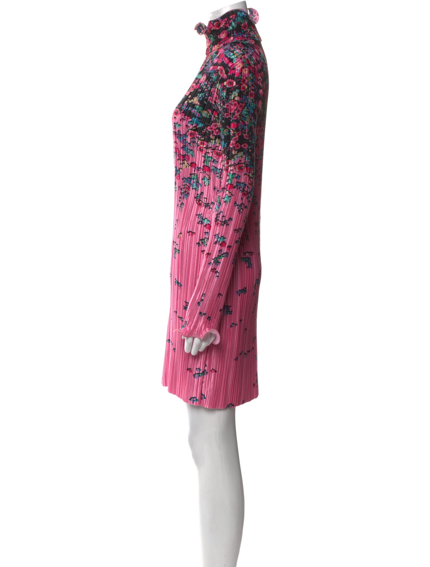 Givenchy Floral Print Knee-Length Dress