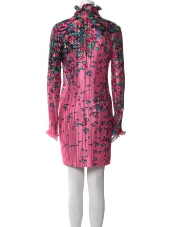 Givenchy Floral Print Knee-Length Dress