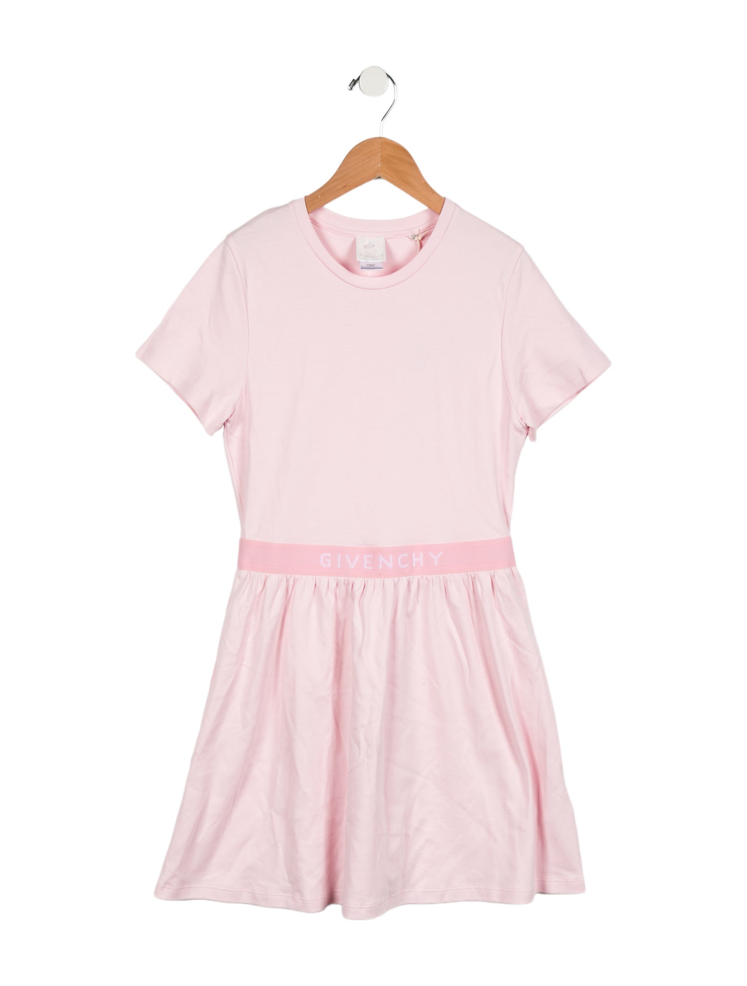 Givenchy Girls' Solid Short Sleeve Dress w/Tags