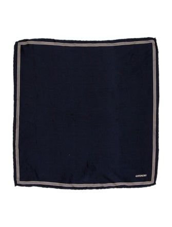 Givenchy Silk Striped Scarf