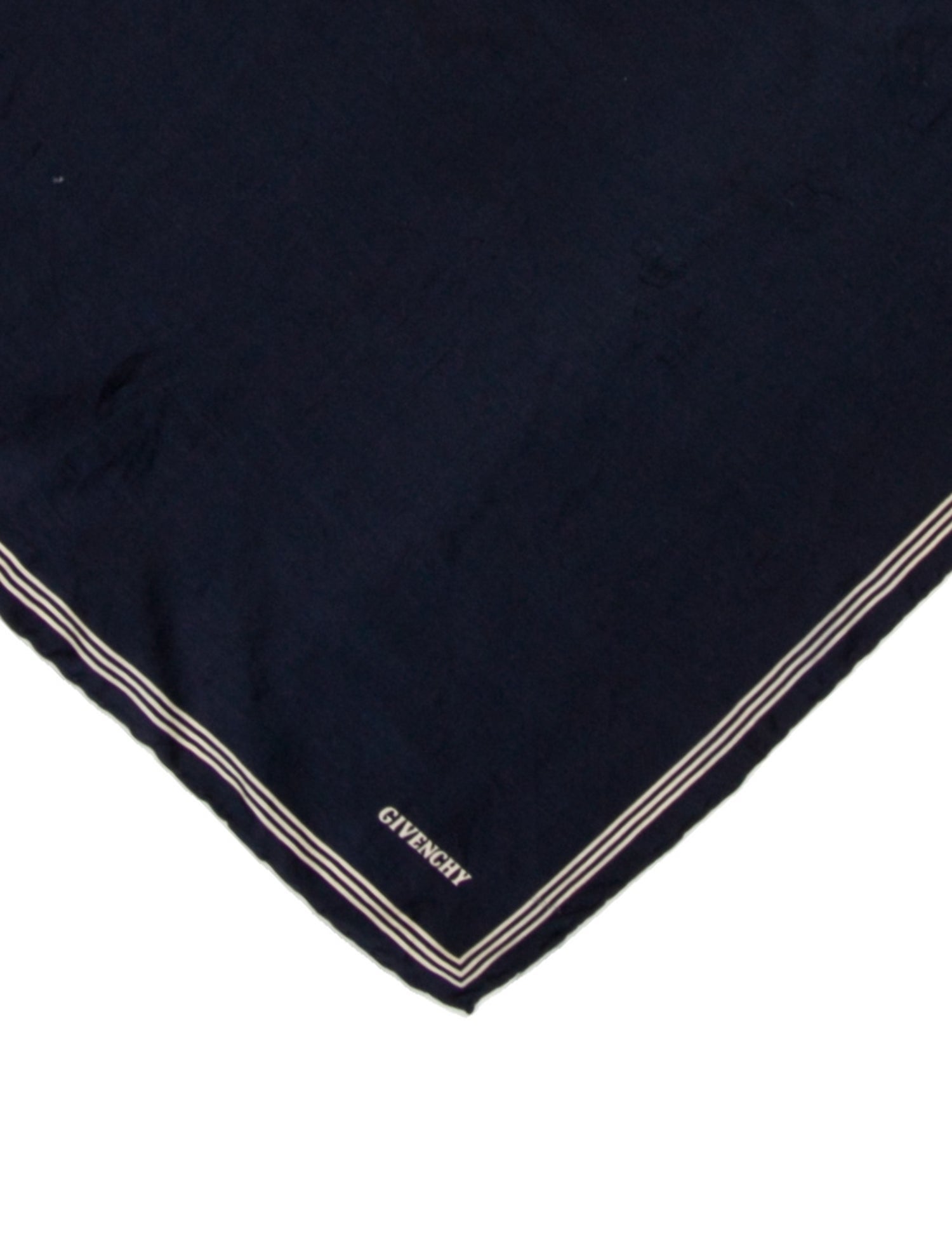 Givenchy Silk Striped Scarf