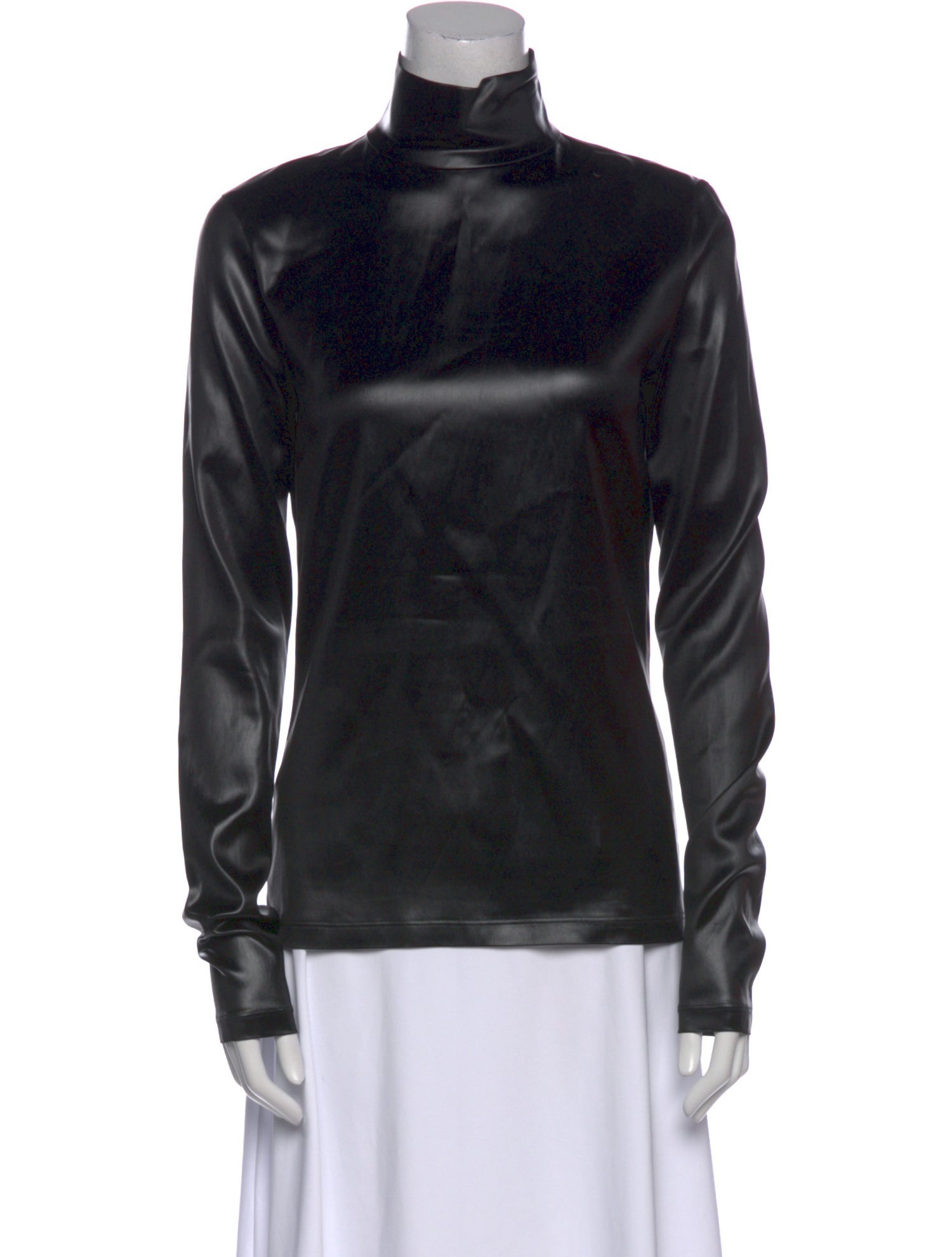 Givenchy Mock Neck Long Sleeve Sweatshirt
