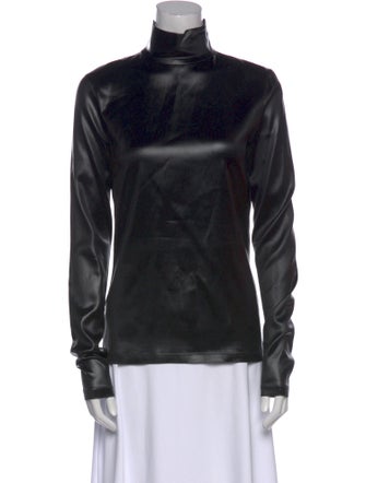 Givenchy Mock Neck Long Sleeve Sweatshirt