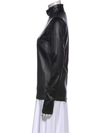 Givenchy Mock Neck Long Sleeve Sweatshirt