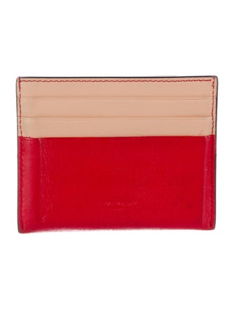 Givenchy Leather Printed Card Holder