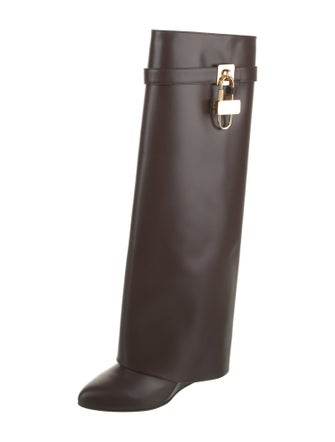 Givenchy Leather Riding Boots