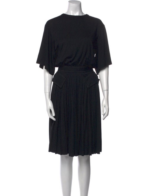 Givenchy Bateau Neckline Knee-Length Dress